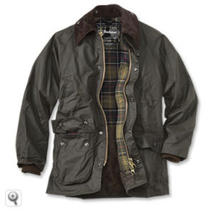 Barbour Mens Classic Bedale Waxed Jacket, Medium